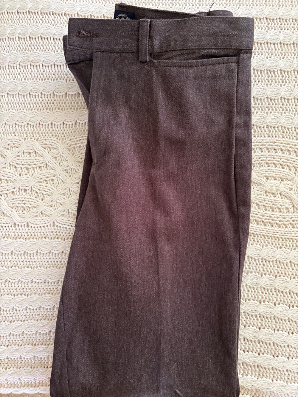 Dockers Women's Straight Leg Pants in Dark Brown 4S